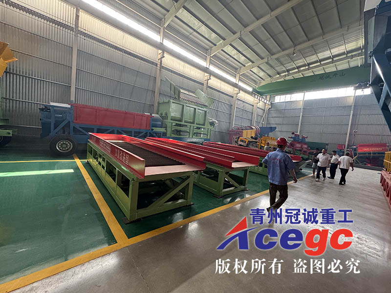 喀麦隆客户考察沙金设备