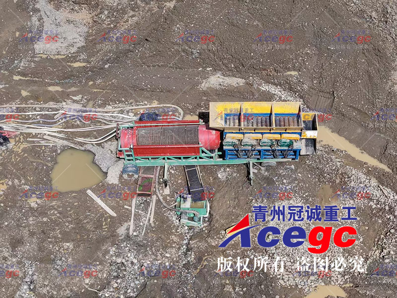 哥伦比亚沙金设备