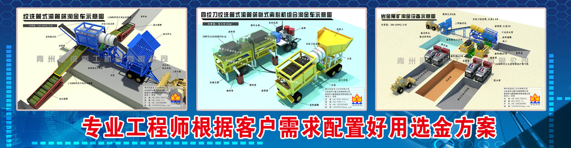 沙金设备方案-选沙金解决方案