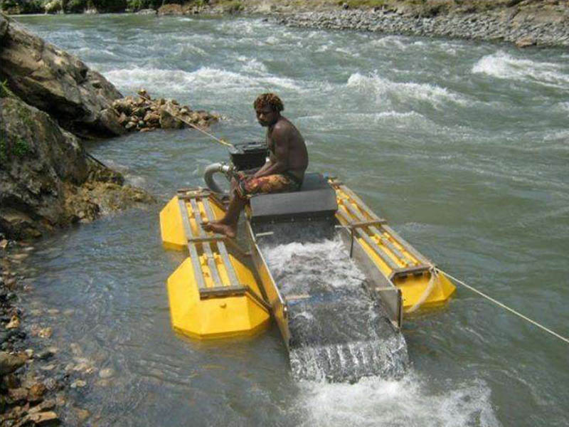 小型河道沙金设备