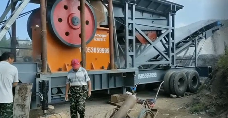 移动式岩金矿选矿设备