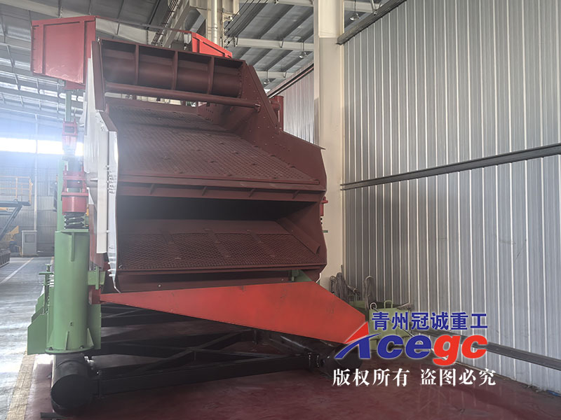 雪橇式振动筛选沙金设备